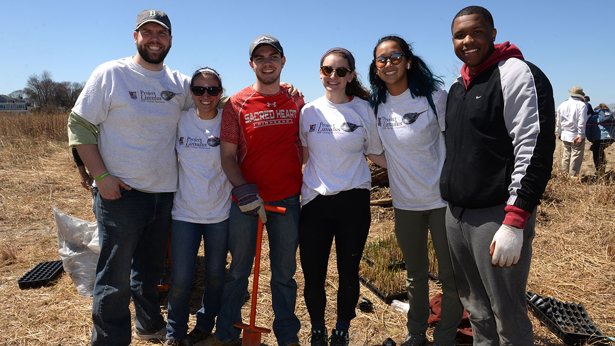 group of Sacred Heart Students