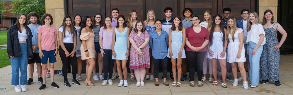 Group of Peer Ministry students