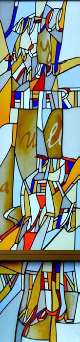 Stained glass window