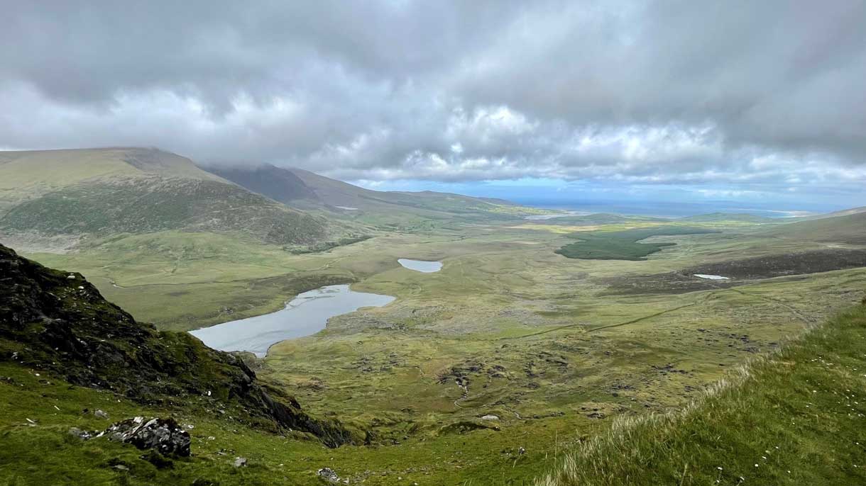 Rolling hills of Dingle, Ireland