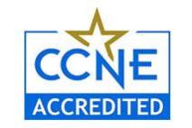 CCNE accredited logo