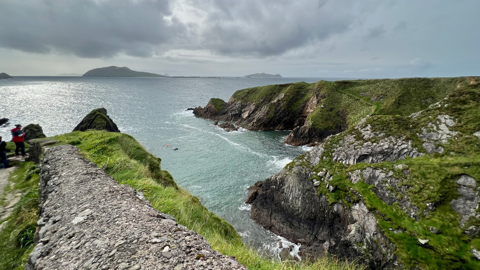 Coastal landscape in Ireland