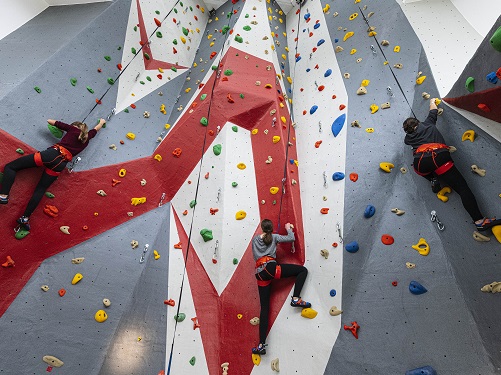 Recreation Center Rock Wall