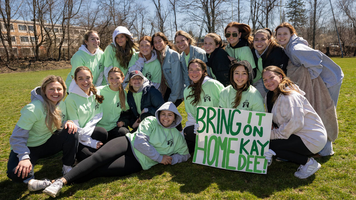 Members of Kappa Delta during Greek Week