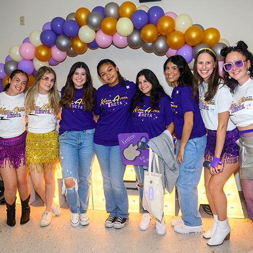 group photo of a sorority