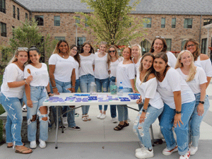 Group of sorority sisters