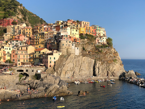 Riomaggiore village in Italy