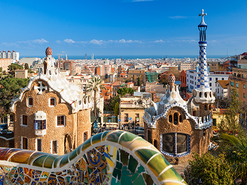 Park Guell, Barcelona, Spain