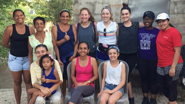 Students in Costa Rica