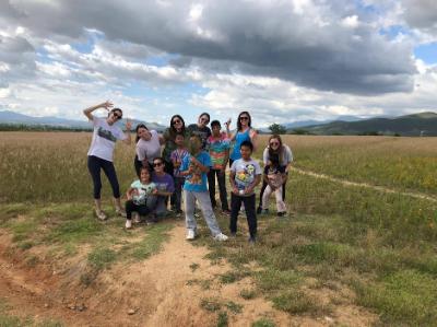 SHU Faculty and Students with children from Simply Smiles home in Oaxaca, Mexico.