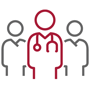 Icon of medical professionals