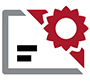 Icon of a certificate