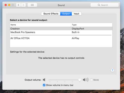 soundoutput