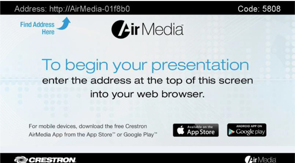 air media home screen