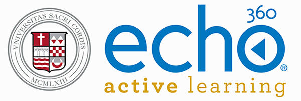 SHU logo and echo logo