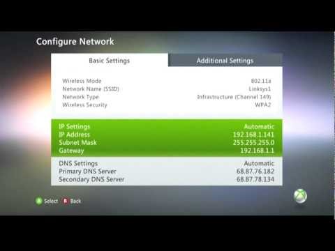 Setting to locate Wired MAC address