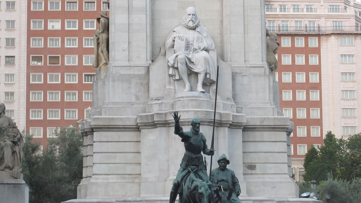 Monument to Miguel de Cervantes