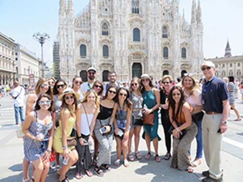 Students in Milan