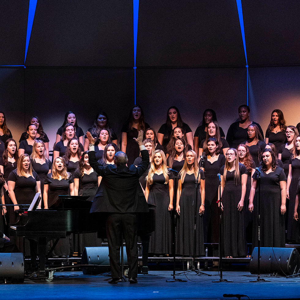 Choral program at SHU