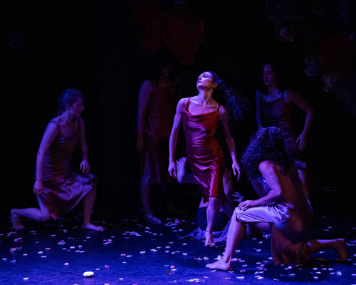 Dancers performing
