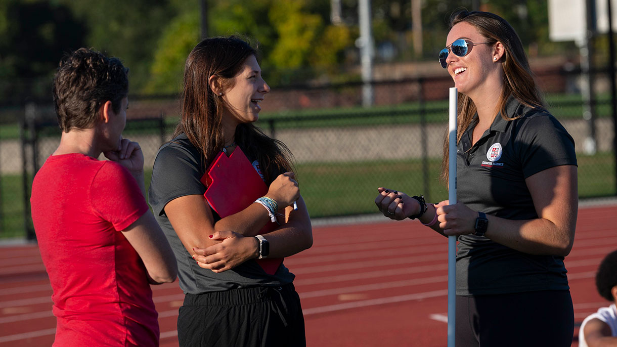 undergraduate Exercise Science clinical students in the Pioneer Performance Center