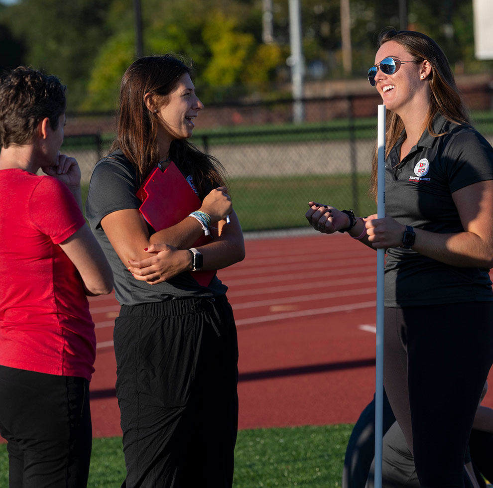 undergraduate Exercise Science clinical students in the Pioneer Performance Center