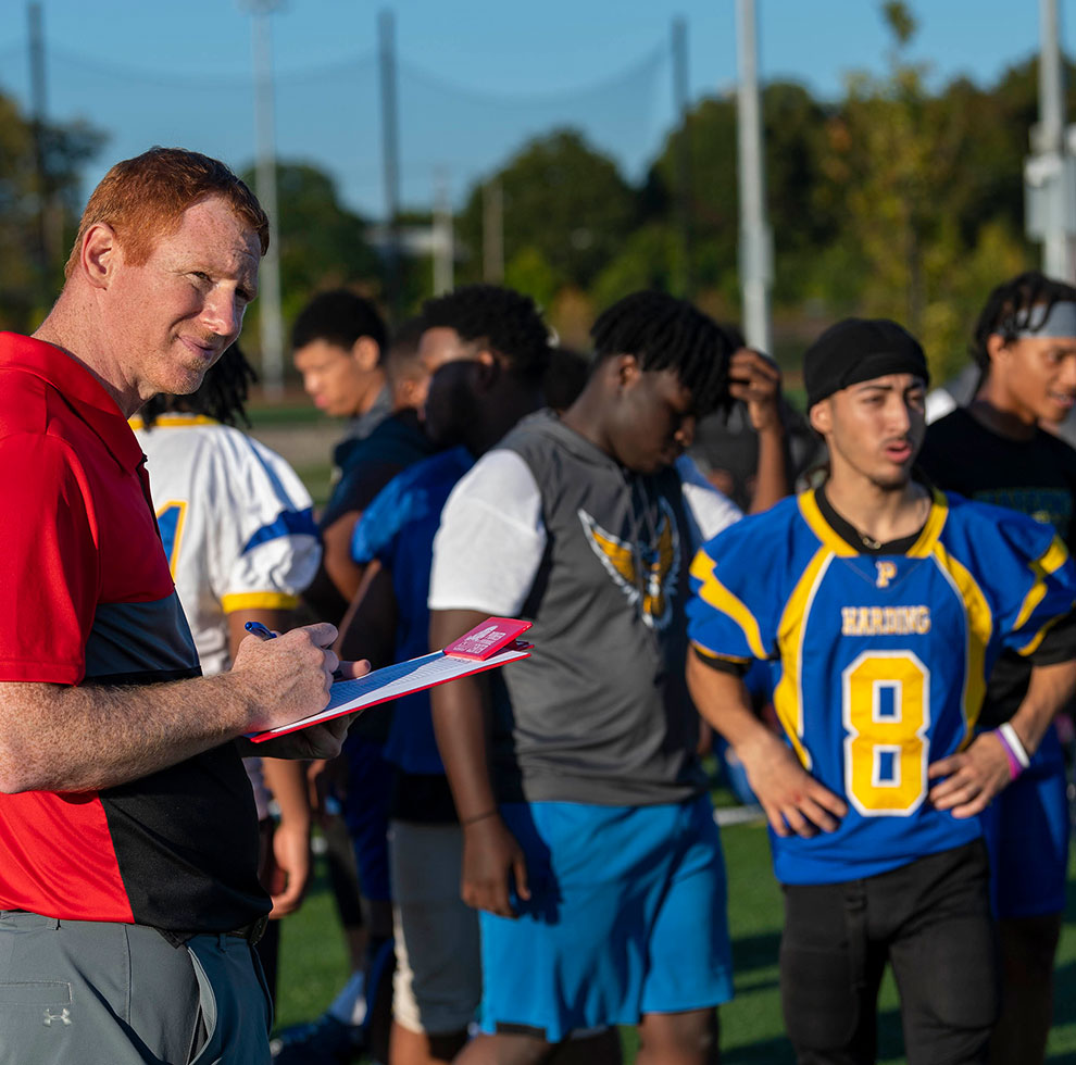 undergraduate Exercise Science clinical students in the Pioneer Performance Center