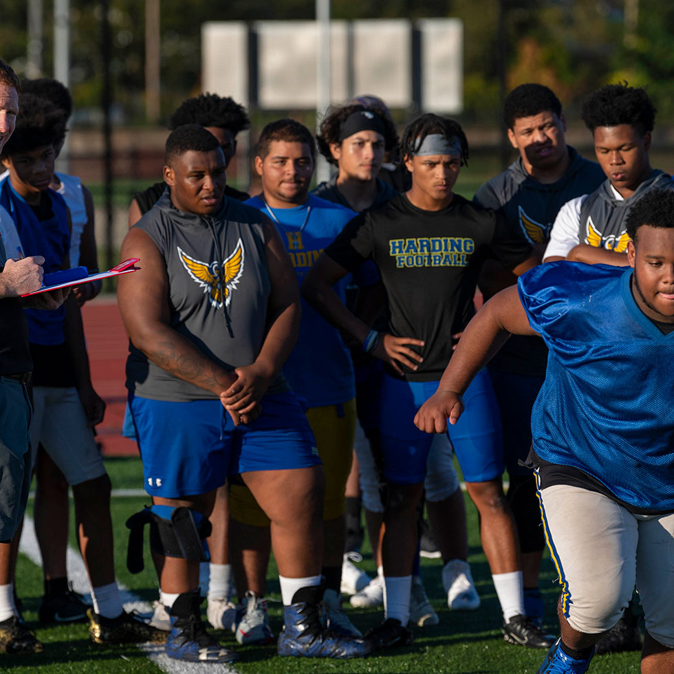 undergraduate Exercise Science clinical students in the Pioneer Performance Center