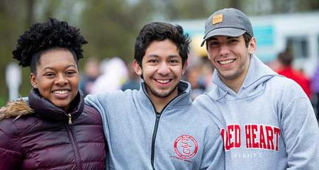 Three students
