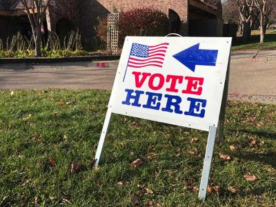 Vote sign