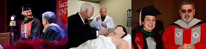 Collage of Physician Assistant graduates