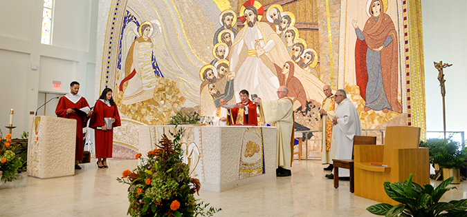 Mass in the Chapel