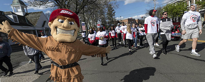 Big Red at Walk-a-Mile