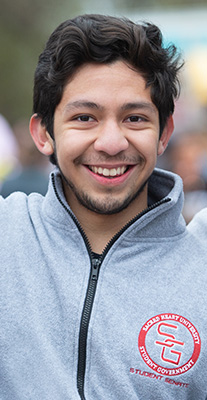 Sacred Heart University student Steven Lucero