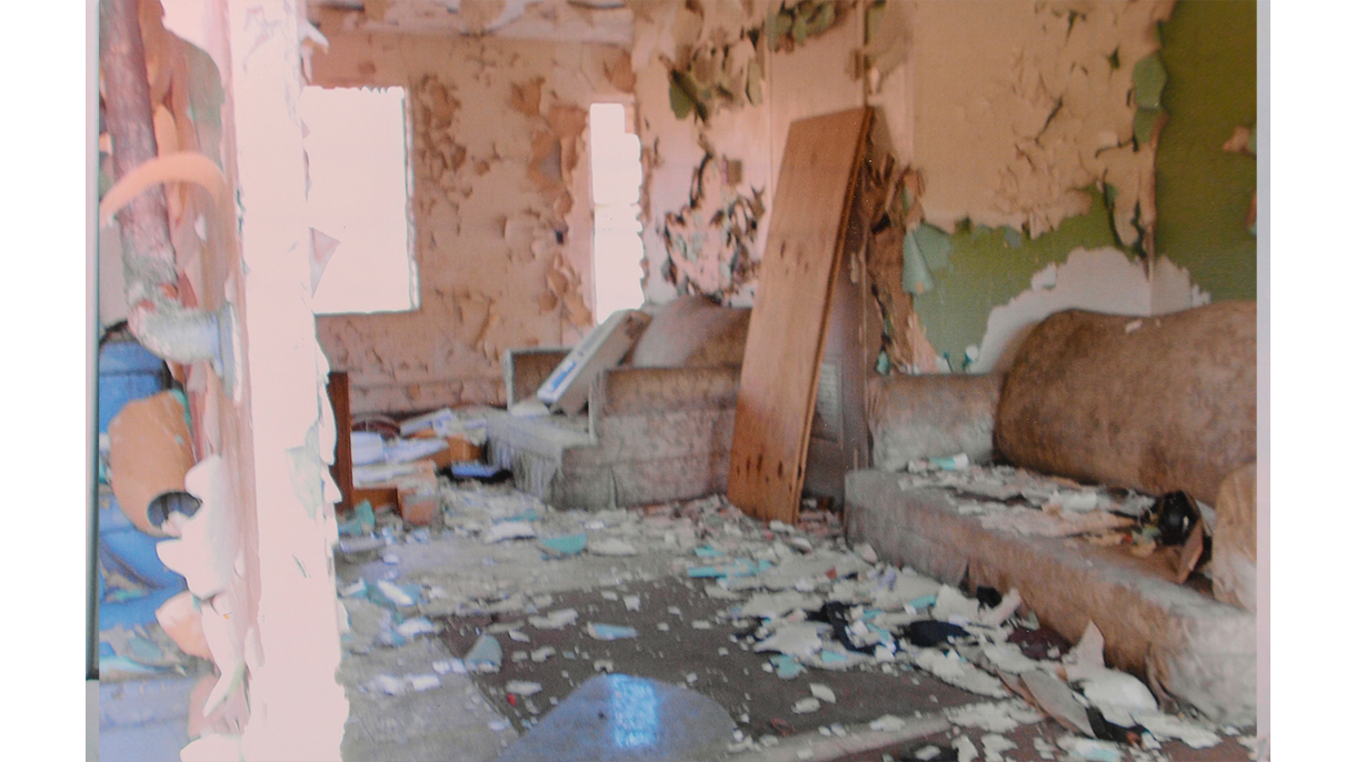Inside of a blighted house