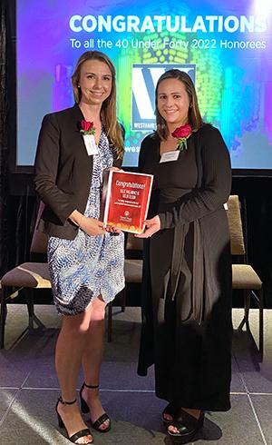 Julia Olson and Julie Balamaci