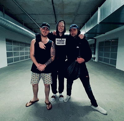 Alex Halloran Davis James and Yung Xander