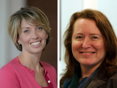 Christina Gunther and Bronwyn Cross-Denny