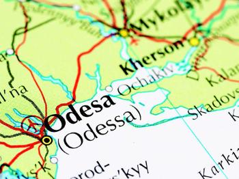 Map of Odessa