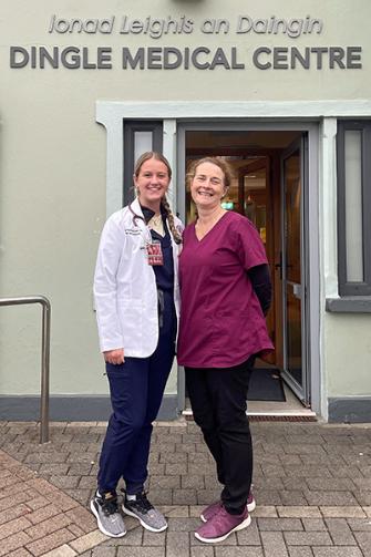 Michaela Davies and Fiona Barton