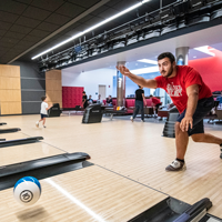 Student bowling