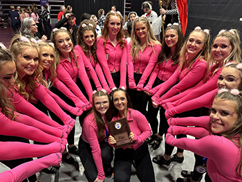 SHU Claddagh dance team