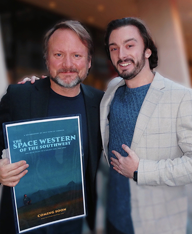 Rian Johnson and Eric Patrick Cameron