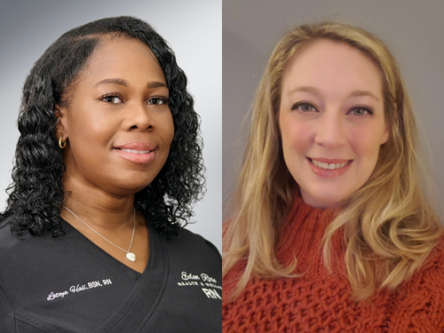 Latoya Hall & Heather Massicotte