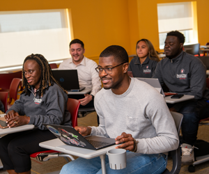 Students in classroom