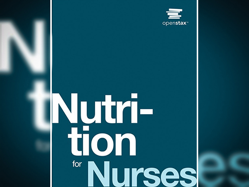 Book cover for Nutrition for Nurses with text only