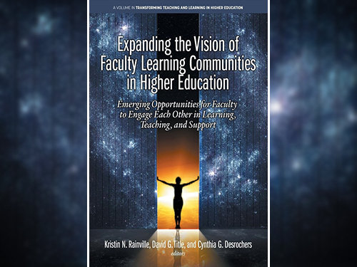 Book cover for Expanding the Vision showing a silhouetted figure against a sunset