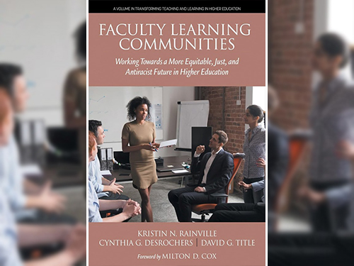 Book cover for Faculty Learning Communities 2 showing a group of people talking