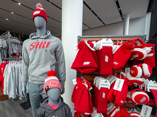 Items in the SHU Bookstore