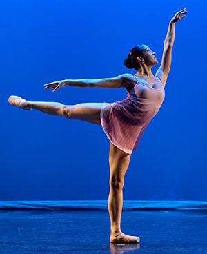 Kate Degnan dancing